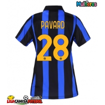 Camisa de Futebol Inter Milan Benjamin Pavard #28 Equipamento Principal Mulheres 2026-27 Manga Curta